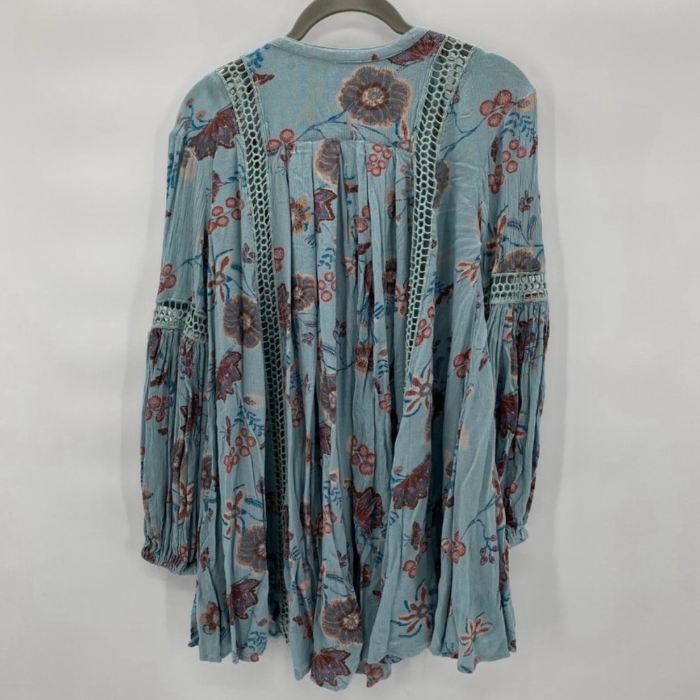 Free People Just the Two of Us Floral Boho Dress/Tunic Xsmall - Picture 4 of 9